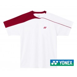 Yonex 9210 mannen T-shirt wit - maat S | badminton en tennis