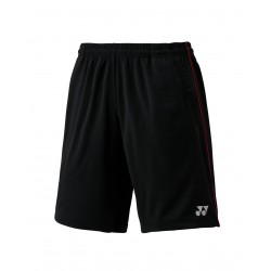 Yonex short 15057 | zwart / rood | maat XL