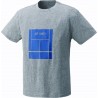 Yonex t-shirt grijs 16245 voor tennis | maat S