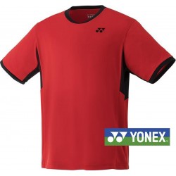 Yonex junior teamshirt sunset rood | maat 135-145 | YM0010
