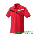 Yonex heren polo TEAM 10133 rood - maat XS, M en XL